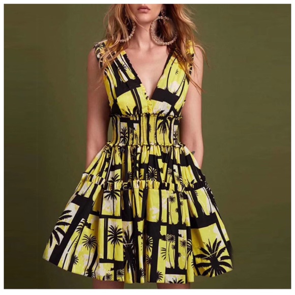 M Signature Label Collection Dresses & Skirts - 💕 The ANIBEL Palm Tree Dress
